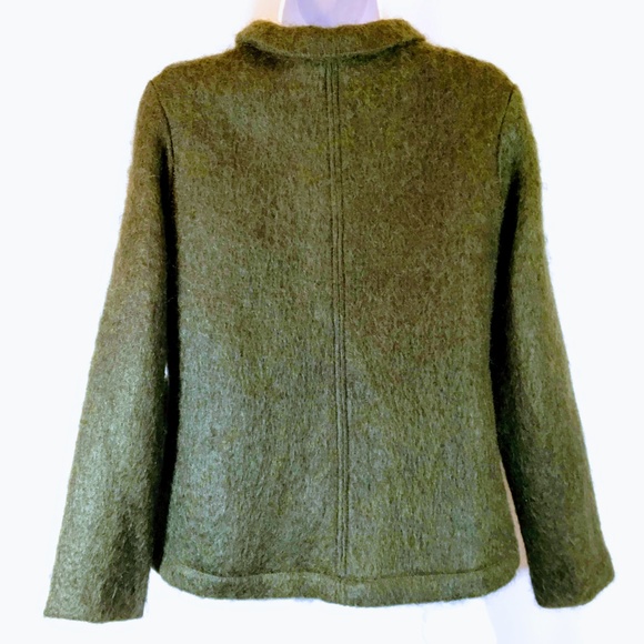 Andrea Reynders Repurposed Wool Full Zip Jacket - Picture 2 of 6